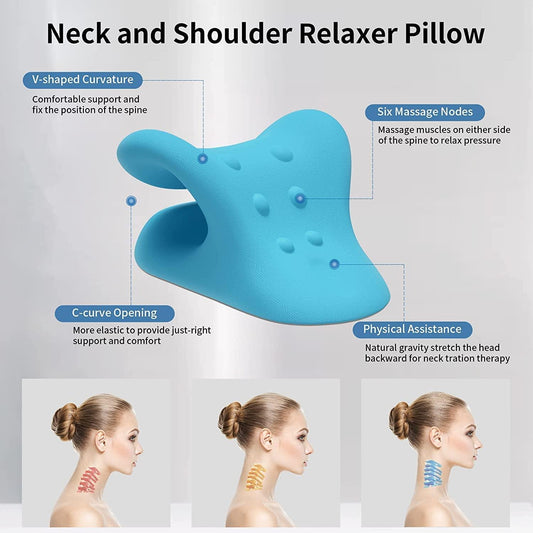 Expertomind Neck Relaxer| Neck & Shoulder Support for Pain Relief