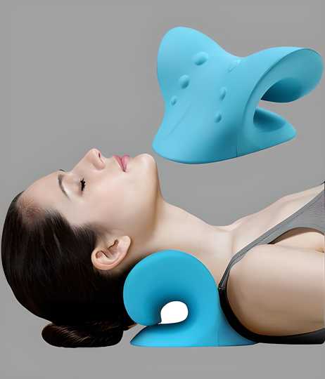 Expertomind Neck Relaxer| Neck & Shoulder Support for Pain Relief